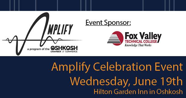 Amplify Celebration Event June 19 At The Hilton Garden Inn Oshkosh